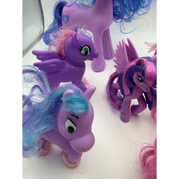 My Little Pony Figurine Lot - 7 Pieces - Various Colors & Characters - Picture 6 of 8